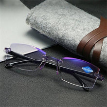 Load image into Gallery viewer, Vianys Sapphire High Hardness Anti Blue Light Intelligent Dual Focus Reading Glasses
